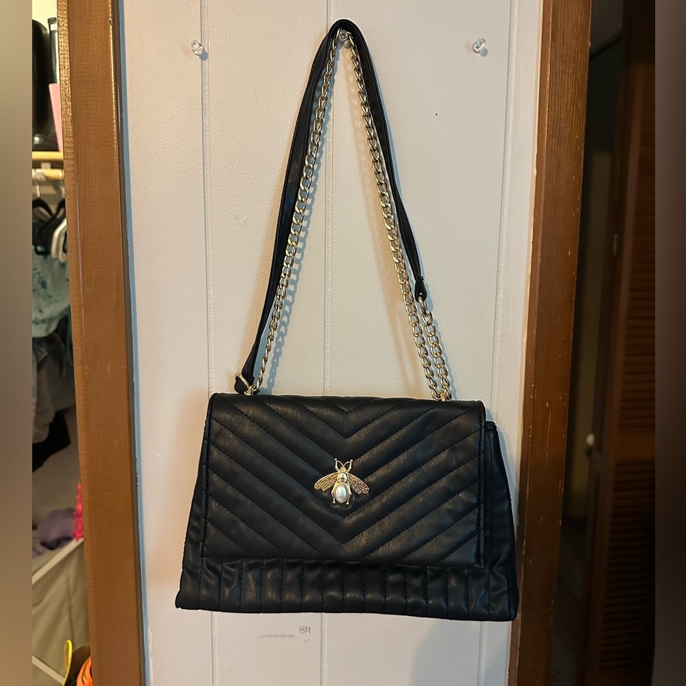 Soft Quilted Shoulder Bag